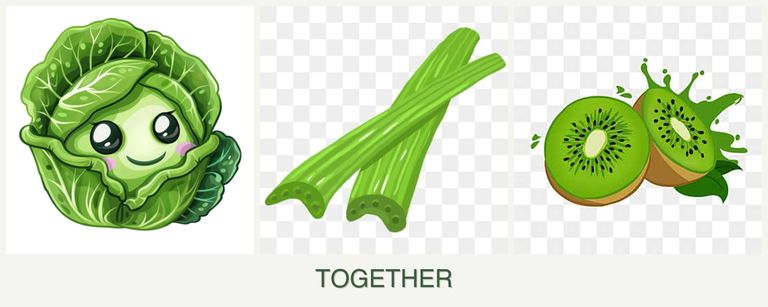 Can you plant cabbage, celery and kiwi together?