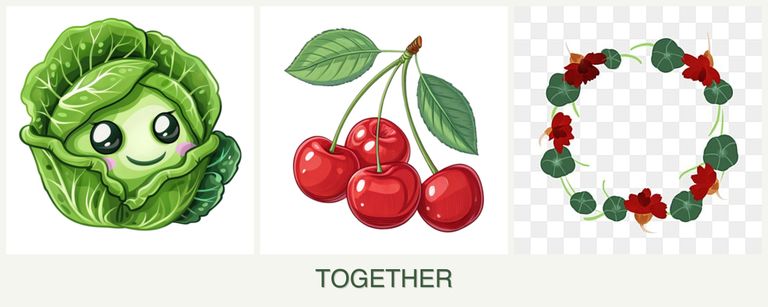 Can you plant cabbage, cherries and nasturtiums together?