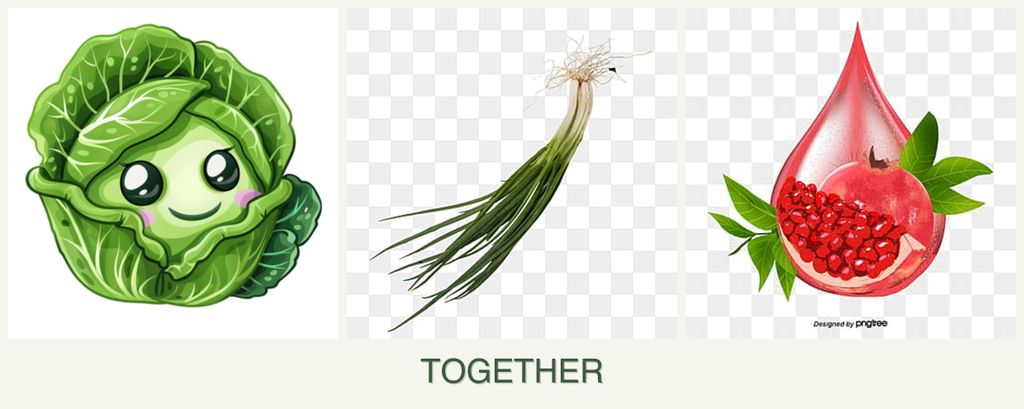 Can you plant cabbage, chives and pomegranates together?