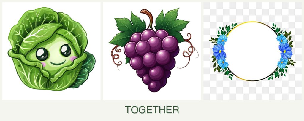 Can you plant cabbage, grapes and zinnias together?