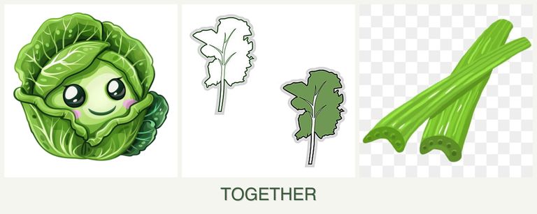Can you plant cabbage, kale and celery together?