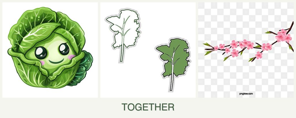 Can you plant cabbage, kale and peaches together?