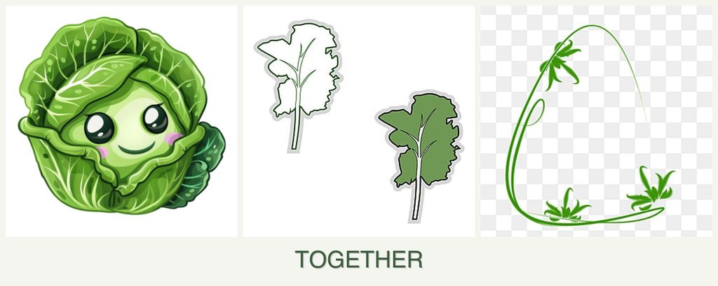 Can you plant cabbage, kale and tarragon together?