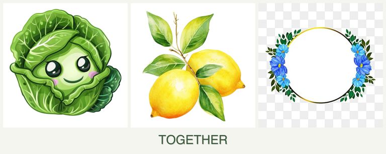 Can you plant cabbage, lemons and zinnias together?