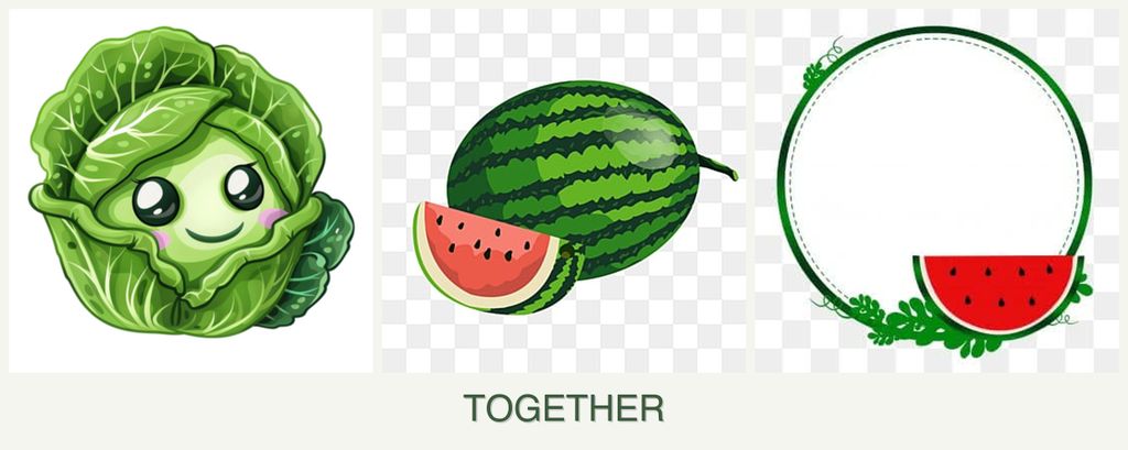 Can you plant cabbage, melons and watermelons together?