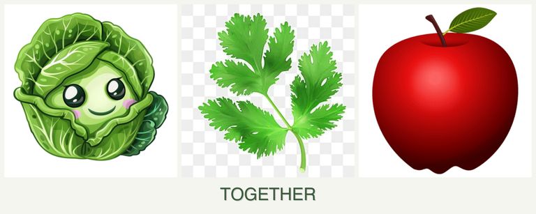 Can you plant cabbage, parsley and apples together?