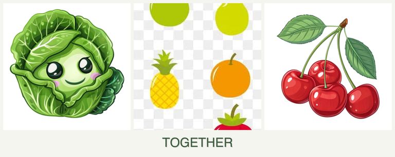 Can you plant cabbage, pears and cherries together?