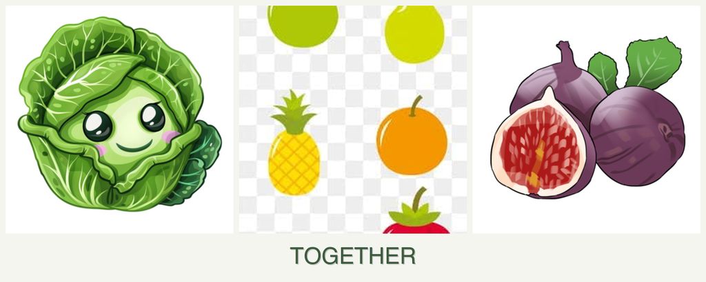 Can you plant cabbage, pears and figs together?