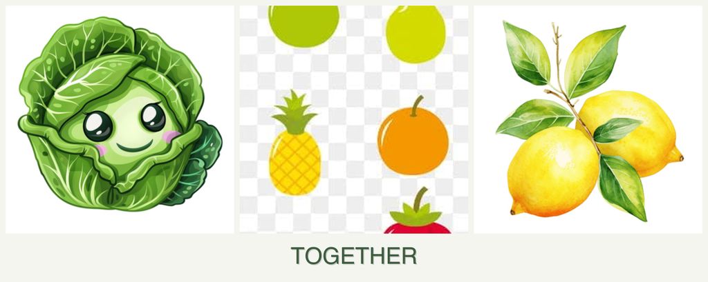 Can you plant cabbage, pears and lemons together?