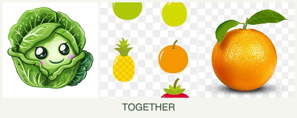 Can you plant cabbage, pears and oranges together?
