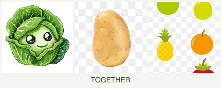 Can you plant cabbage, potatoes and pears together?