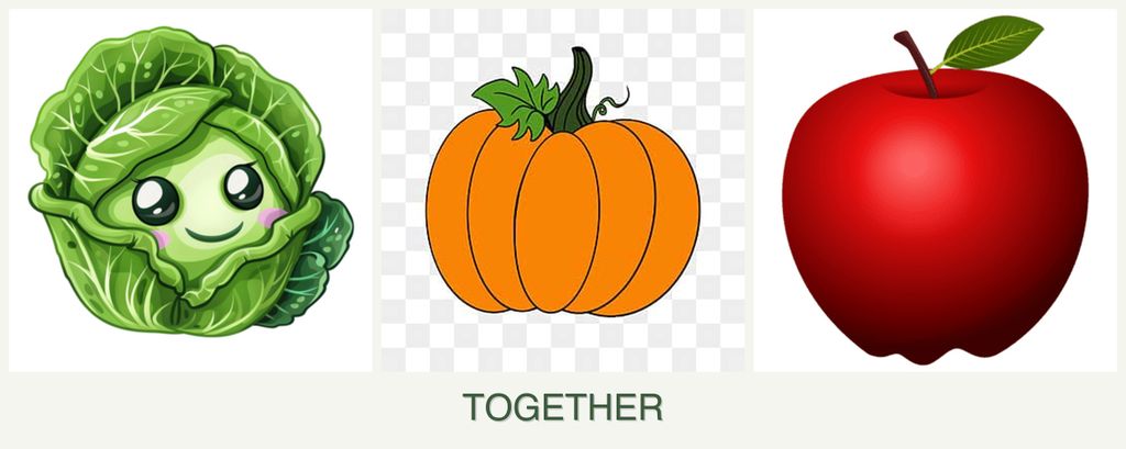 Can you plant cabbage, pumpkin and apples together?
