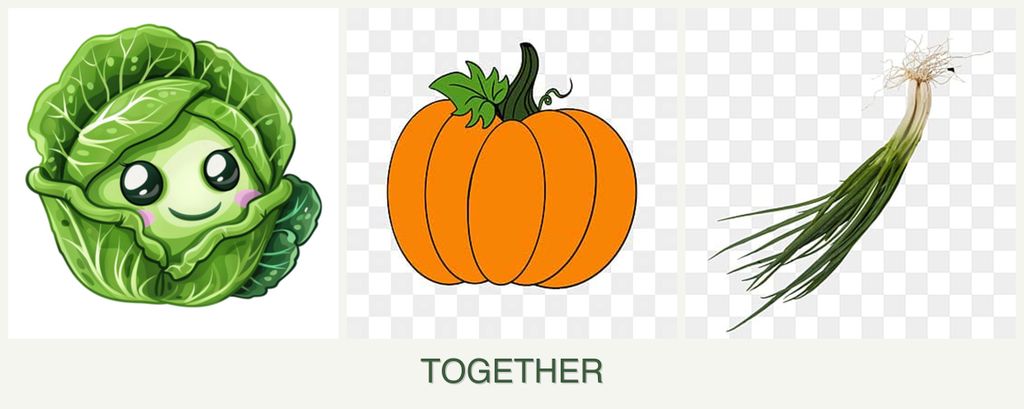 Can you plant cabbage, pumpkin and chives together?