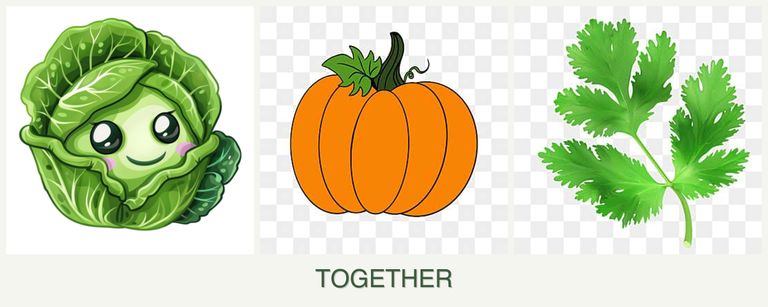 Can you plant cabbage, pumpkin and parsley together?