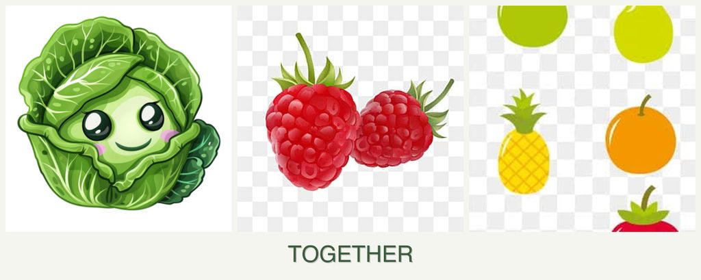 Can you plant cabbage, raspberries and pears together?