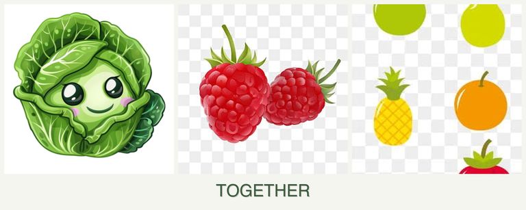 Can you plant cabbage, raspberries and pears together?