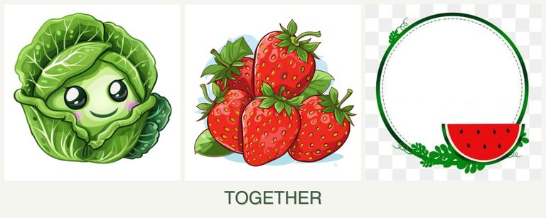 Can you plant cabbage, strawberries and watermelons together?