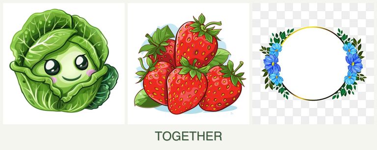 Can you plant cabbage, strawberries and zinnias together?