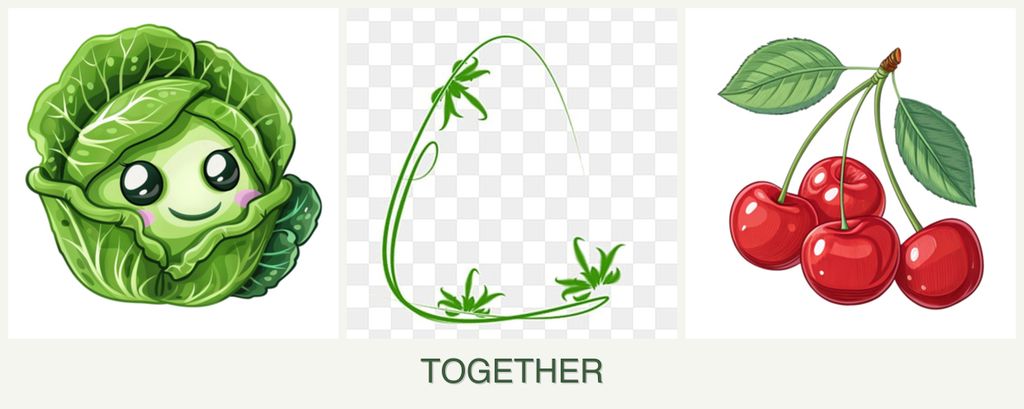 Can you plant cabbage, tarragon and cherries together?