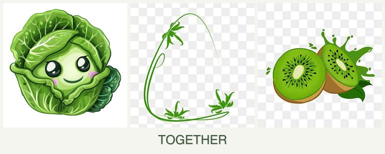 Can you plant cabbage, tarragon and kiwi together?
