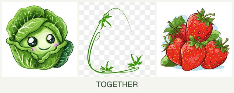 Can you plant cabbage, tarragon and strawberries together?