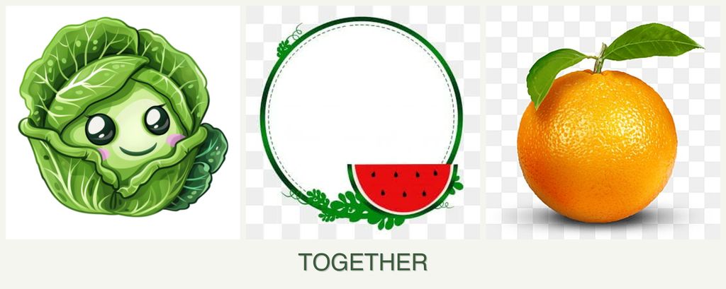 Can you plant cabbage, watermelons and oranges together?