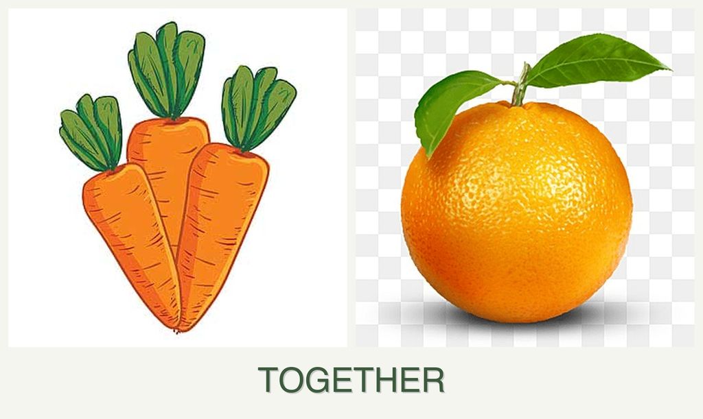 Can you plant carrots and oranges together?