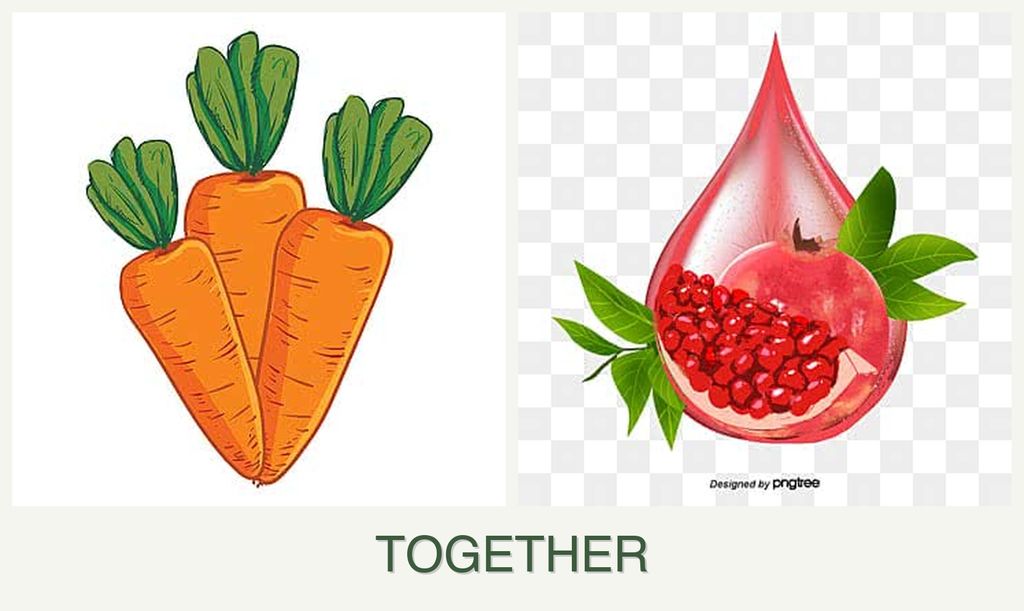 Can you plant carrots and pomegranates together?