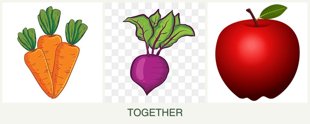 Can you plant carrots, beets and apples together?