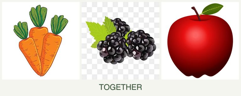 Can you plant carrots, blackberries and apples together?