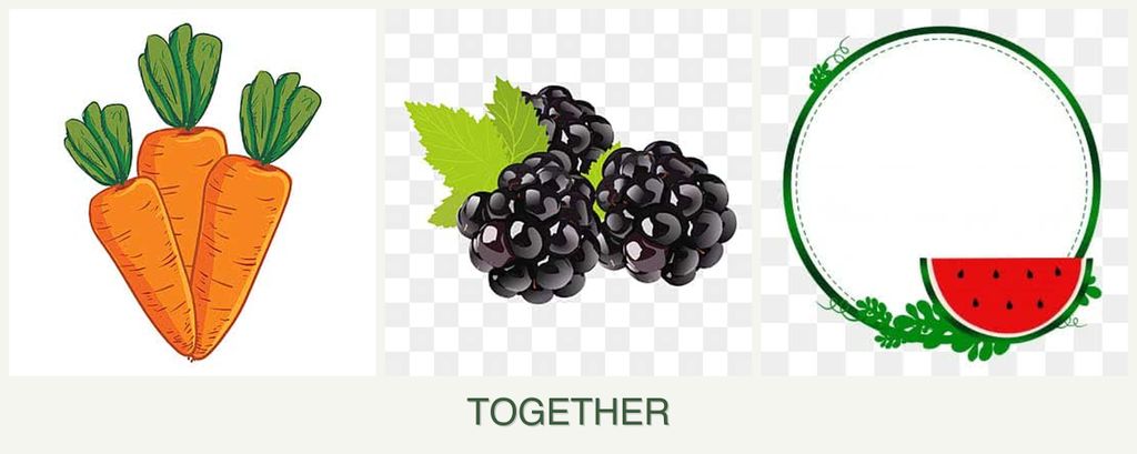 Can you plant carrots, blackberries and watermelons together?