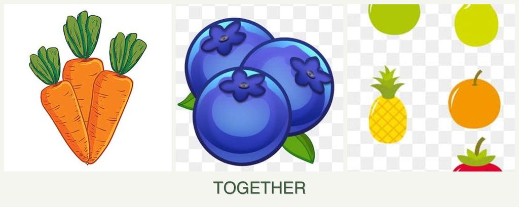 Can you plant carrots, blueberries and pears together?