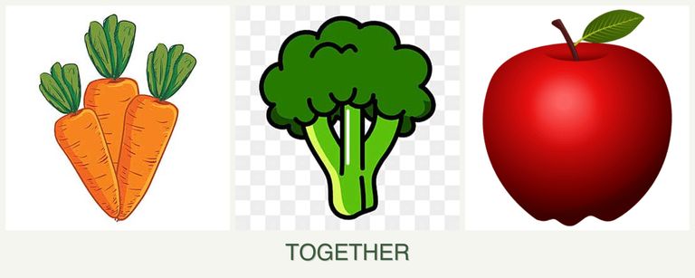 Can you plant carrots, broccoli and apples together?