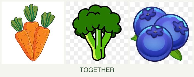 Can you plant carrots, broccoli and blueberries together?