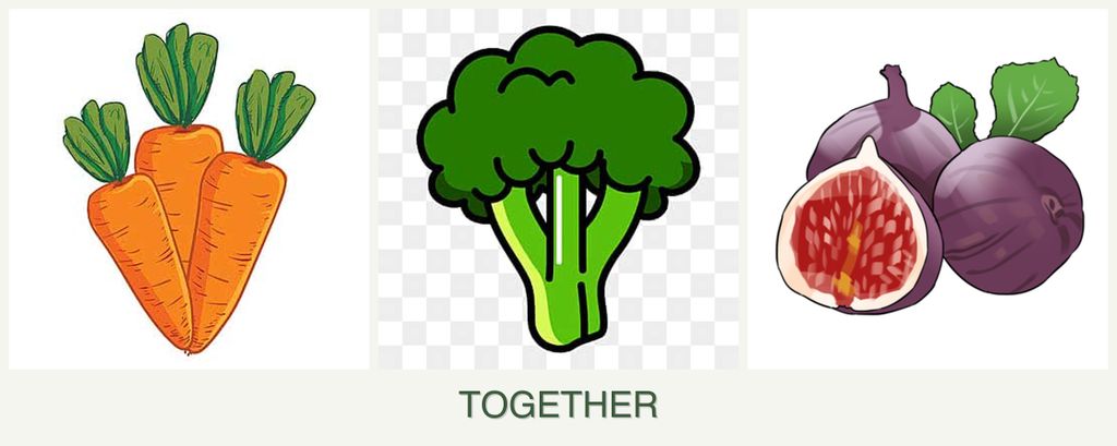 Can you plant carrots, broccoli and figs together?