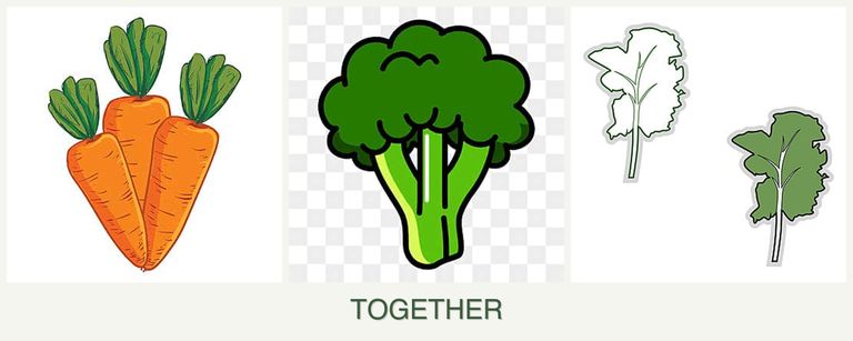 Can you plant carrots, broccoli and kale together?