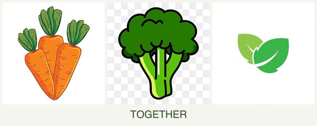 Can you plant carrots, broccoli and mint together?