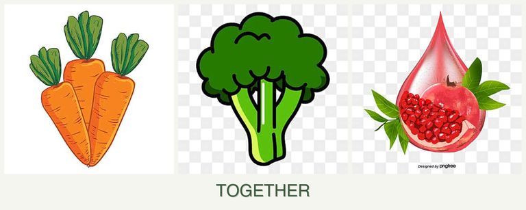 Can you plant carrots, broccoli and pomegranates together?