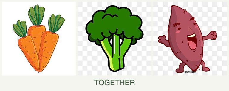 Can you plant carrots, broccoli and sweet potatoes together?