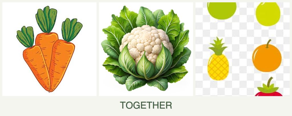 Can you plant carrots, cauliflower and pears together?