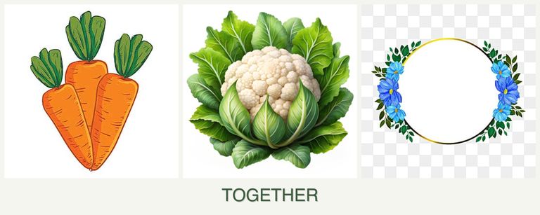 Can you plant carrots, cauliflower and zinnias together?