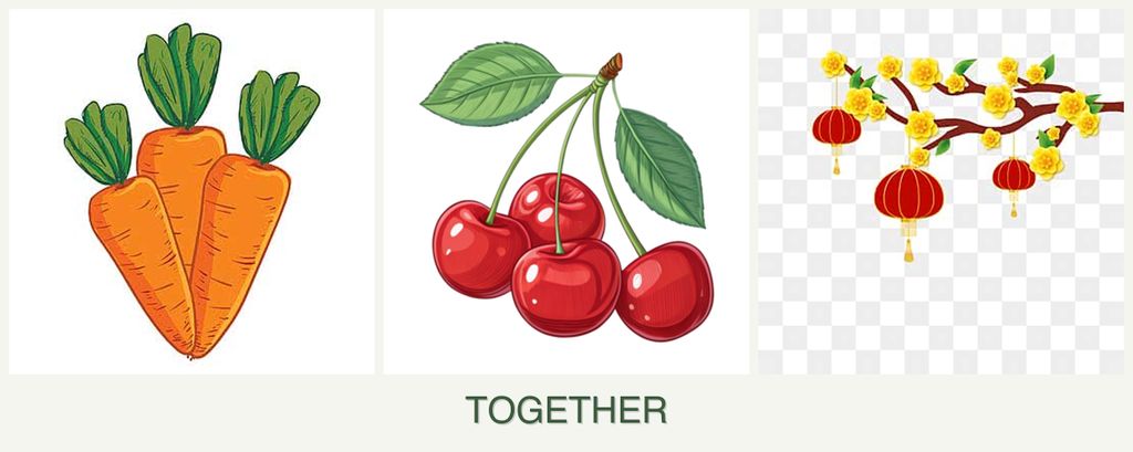 Can you plant carrots, cherries and apricots together?