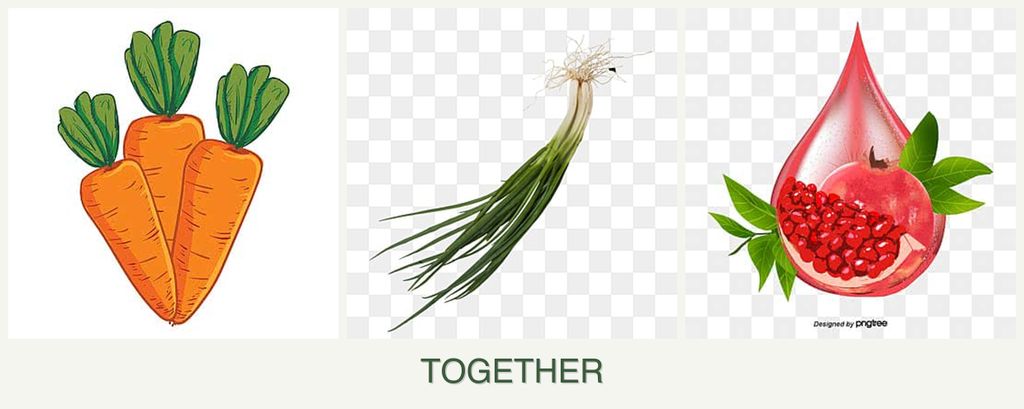 Can you plant carrots, chives and pomegranates together?