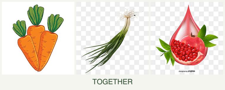 Can you plant carrots, chives and pomegranates together?