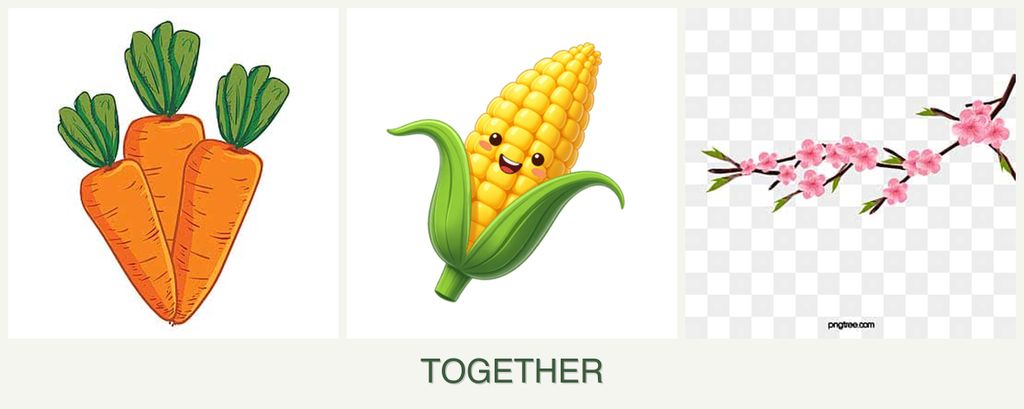 Can you plant carrots, corn and peaches together?