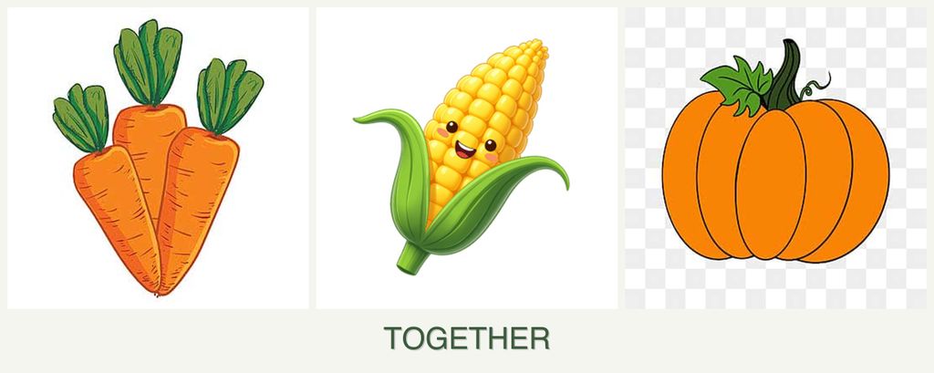 Can you plant carrots, corn and pumpkin together?
