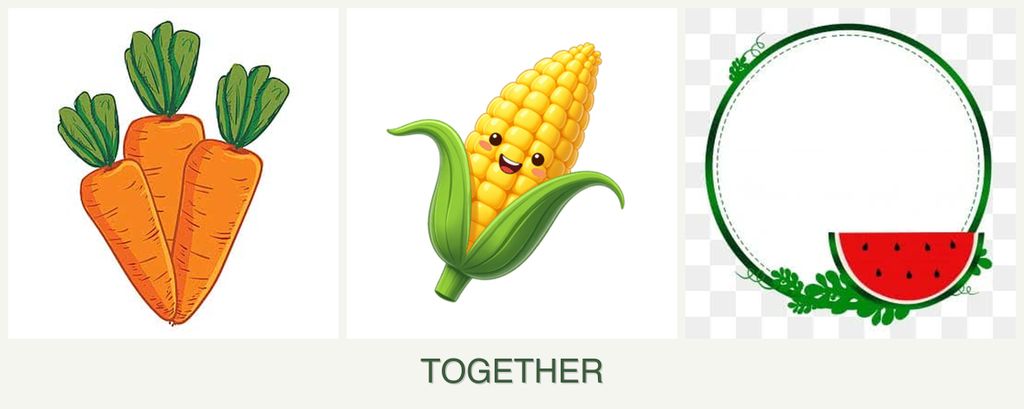 Can you plant carrots, corn and watermelons together?