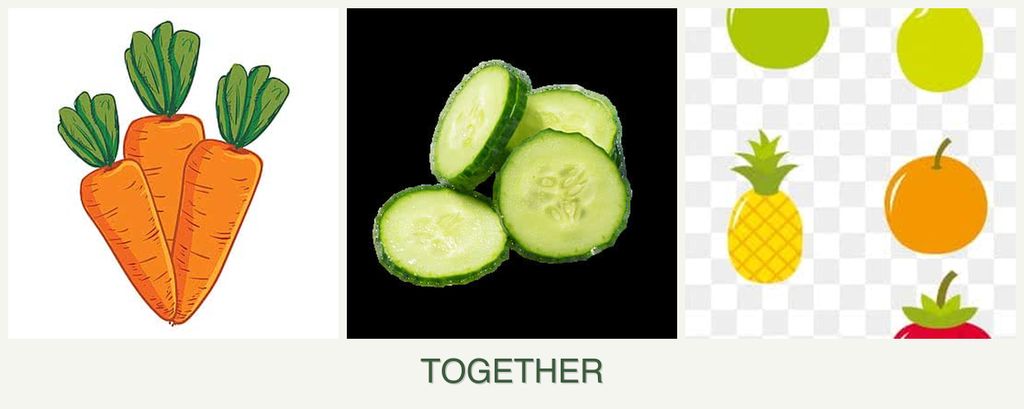 Can you plant carrots, cucumbers and pears together?