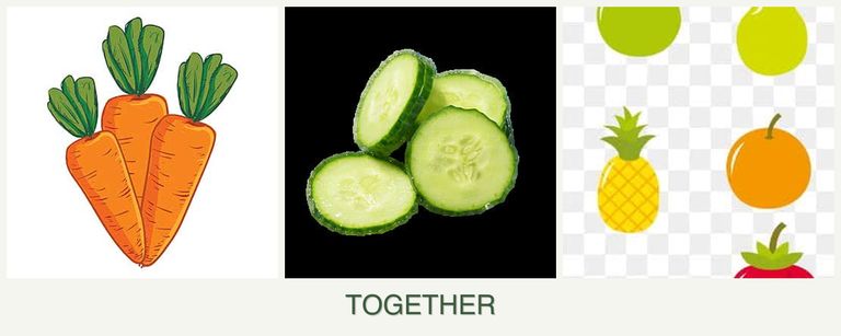 Can you plant carrots, cucumbers and pears together?