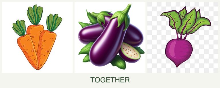 Can you plant carrots, eggplant and beets together?